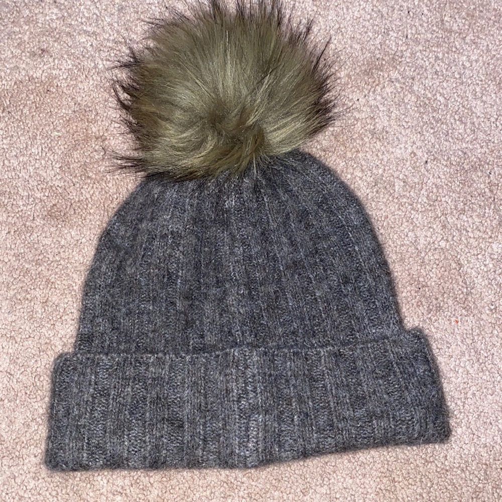Aritzia beanie with Pom
